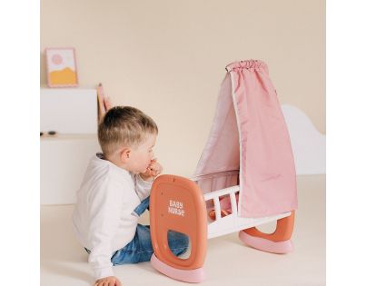 Smoby Kolíska s baldachýnom pre bábiky