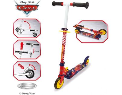 Smoby Kolobežka Cars skladacia s 2 kolieskami - Poškodený obal