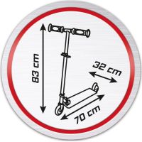 Smoby Kolobežka Cars skladacia s 2 kolieskami - Poškodený obal 5