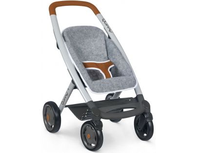 Smoby Kombinovaný kočík Maxi Cosi pre bábiky šedý