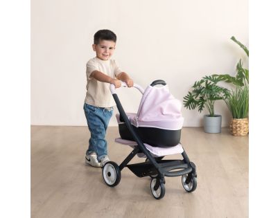 Smoby Kombinovaný kočík Maxi Cosi pre bábiky svetlo ružový