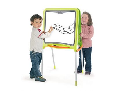 Smoby Kovová stojací tabule 2v1 125cm