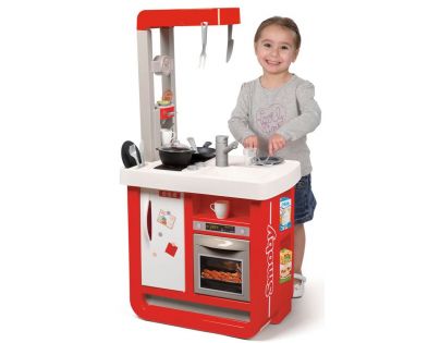 Smoby Kuchynka Bon Appetit červenobiela elektronická