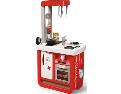 Smoby Kuchynka Bon Appetit červenobiela elektronická