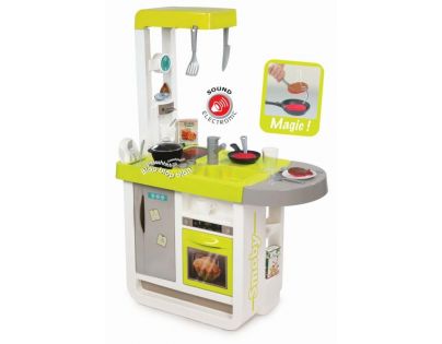 Smoby Kuchynka Bon Appetit Cherry zeleno-šedá elektronická