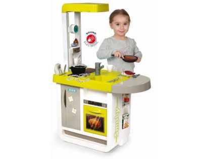 Smoby Kuchynka Bon Appetit Cherry zeleno-šedá elektronická