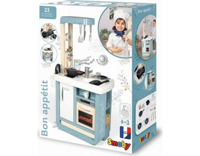Smoby Kuchynka Bon Appetit elektronická sivá