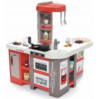 Smoby Kuchynka Studio Tefal XXL Bubble červeno-biela elektronická Smoby Kuchynka Studio Tefal XXL Bubble červeno-biela elektronická