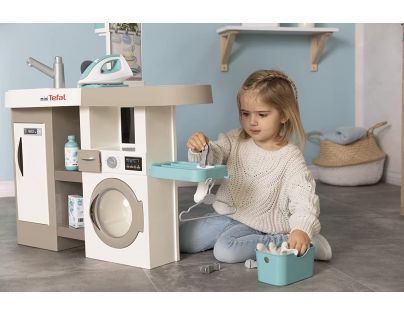 Smoby Kuchynka Tefal s práčkou 2 v 1