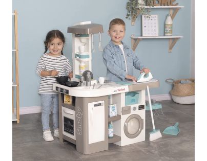 Smoby Kuchynka Tefal s práčkou 2 v 1