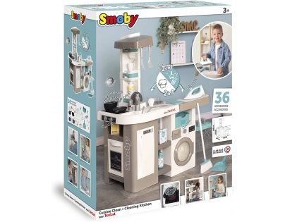 Smoby Kuchynka Tefal s práčkou 2 v 1