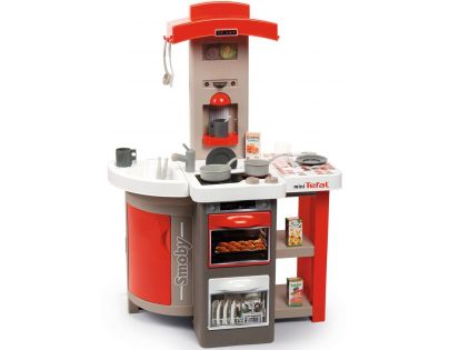 Smoby Kuchynka Tefal skladacia elektronická, červená