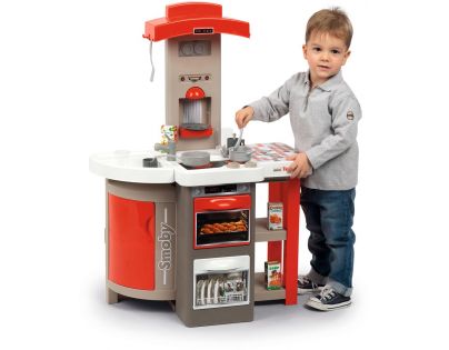Smoby Kuchynka Tefal skladacia elektronická, červená