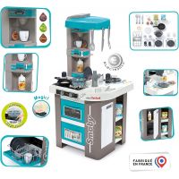 Smoby Kuchynka Studio Tefal Bubble modrošedá elektronická 2