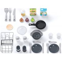 Smoby Kuchynka Studio Tefal Bubble modrošedá elektronická 4