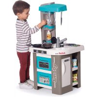Smoby Kuchynka Studio Tefal Bubble modrošedá elektronická 5