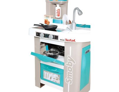 Smoby Kuchyňka Tefal Studio Bubble modro-šedá