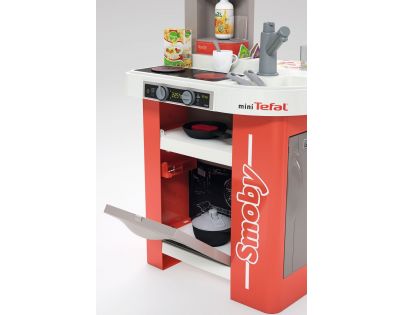 Smoby Kuchynka Studio Tefal červeno-biela elektronická