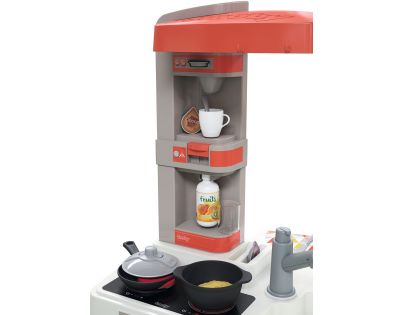 Smoby Kuchynka Studio Tefal červeno-biela elektronická