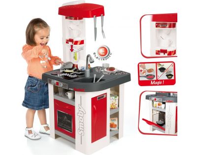 Smoby Kuchyňka Tefal Studio elektronická červená