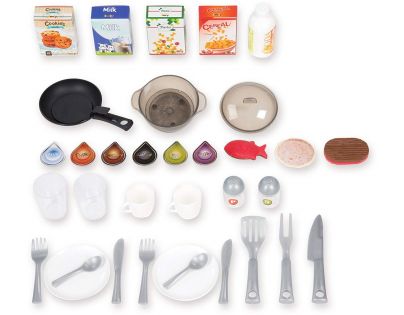 Smoby Kuchynka Tefal Studio XL Bubble oranžovo-šedá elektronická - Poškodený obal