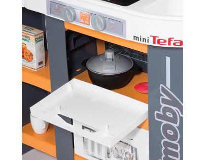 Smoby Kuchyňka Tefal Studio XL elektronická oranžová