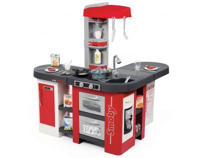 Smoby Kuchyňka Tefal Studio XXL Bubble červeno-šedá - Poškozený obal