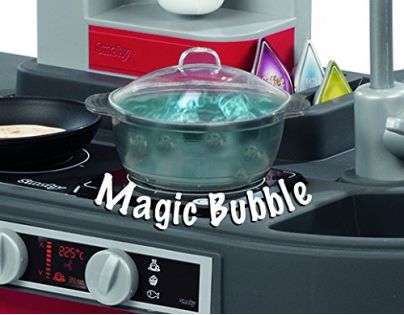 Smoby Kuchyňka Tefal Studio XXL Bubble červeno-šedá - Poškozený obal