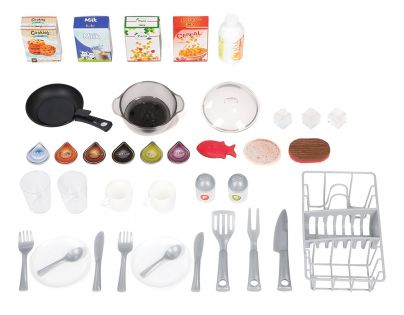 Smoby Kuchyňka Tefal Studio XXL Bubble červeno-šedá - Poškozený obal