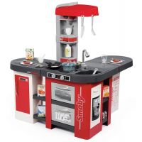Smoby Kuchyňka Tefal Studio XXL Bubble červenošedá Smoby Kuchyňka Tefal Studio XXL Bubble červenošedá