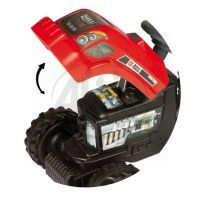 Smoby 033045 - Šlapací traktor RX - BULLs vlekem červený 2