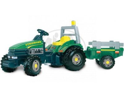 Smoby Šlapací traktor Stronger s přívěsem