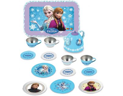 Smoby Ľadové kráľovstvo čajový set kovový