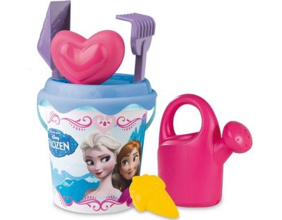 Smoby 040312 - Kyblíček Ledové Království s konvičkou a přísl., střední