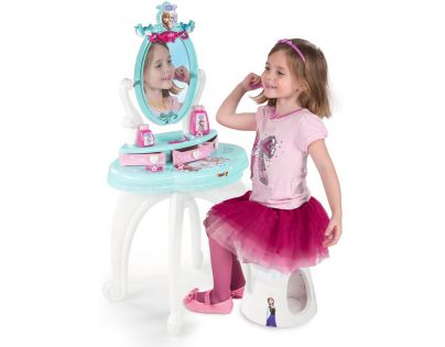Smoby Ledové království Toaletní stolek se židličkou