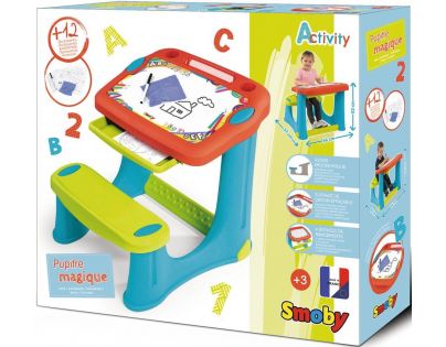 Smoby Magický psací stôl s lavicou