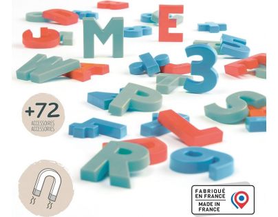 Smoby Magnetické písmená a čísla 72 ks