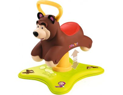Smoby Máša a medvěd 2v1 Skákadlo a odrážedlo