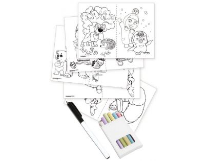 Smoby Máša a medvěd Tabule stojací