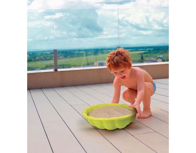 Smoby Mini pieskovisko mušľa zelená