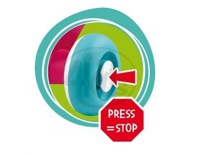 Smoby Minikiss Baby Chodítko a kočárek pro panenku