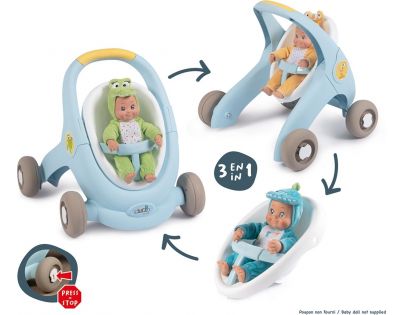 Smoby Minikiss Baby Walker 3 v 1 Krokodíl