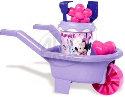 Smoby 040259 - Zahradní kolečko se středním kyblíkem Minnie s příslušenstvím