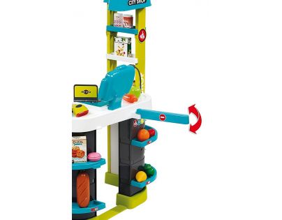 Smoby Obchod City Shop modro-zelený