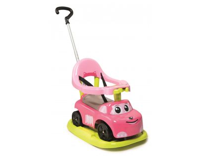 Smoby Odrážadlo Auto Bascule ružové