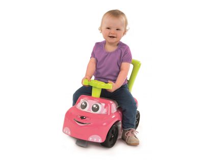 Smoby Odrážadlo Auto Bascule ružové