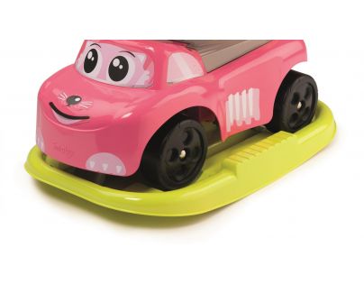 Smoby Odrážadlo Auto Bascule ružové