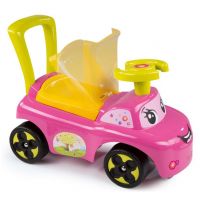 Smoby 443016 - Odrážedlo Auto růžové 2