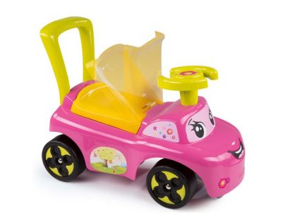Smoby 443016 - Odrážedlo Auto růžové