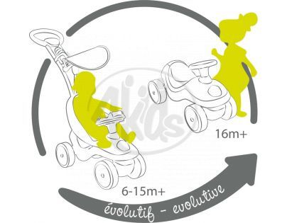 Smoby Odrážedlo Bubble Go modré